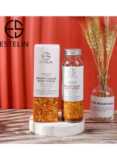 ESTELIN Exfoliating Bath Salt Moisturizing Brown Sugar Body Scrub 200 g  - Image 1