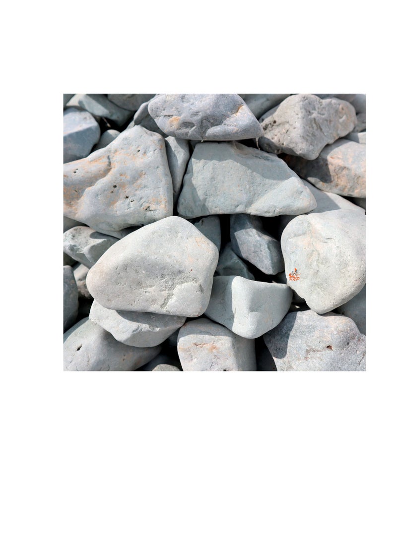 KNP Green River stone Natural Garden Material 5-8 cm 5 kg - Image 2