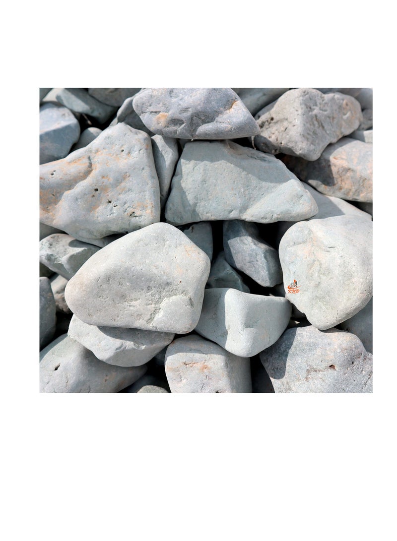 KNP Green River stone Natural Garden Material 5-8 cm 5 kg - Image 3