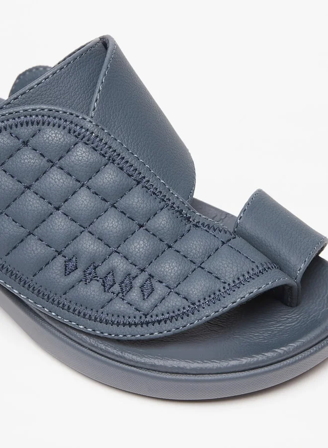 LBL by Shoexpress Boys Quilted Slip-On Arabic Sandals