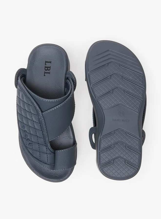 LBL by Shoexpress Boys Quilted Slip-On Arabic Sandals