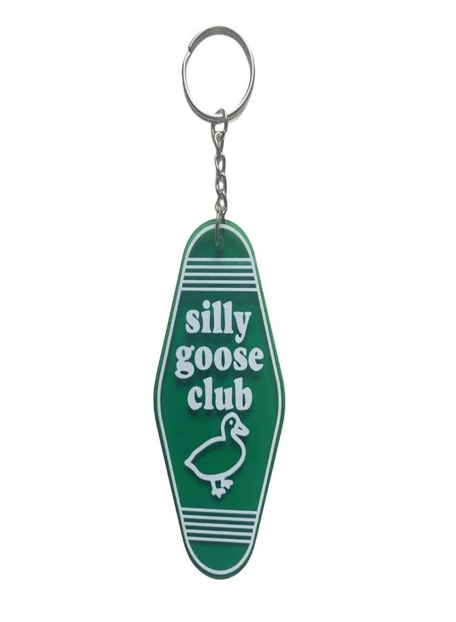 Lemua Silly Keychain Goose Keychain Funny Key Chain Gag Key Ring for Men Women - Image 1