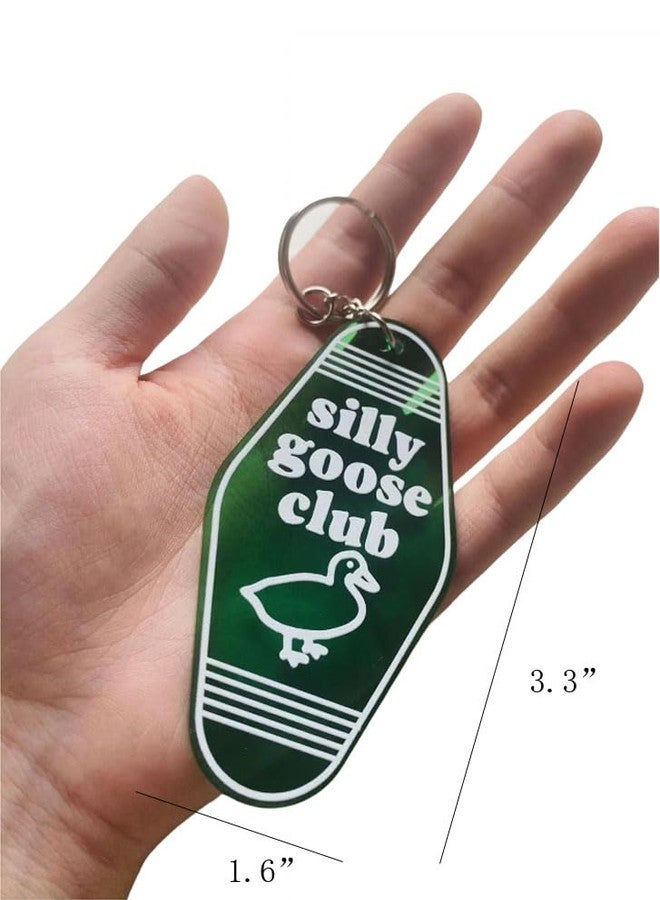 Lemua Silly Keychain Goose Keychain Funny Key Chain Gag Key Ring for Men Women - Image 4