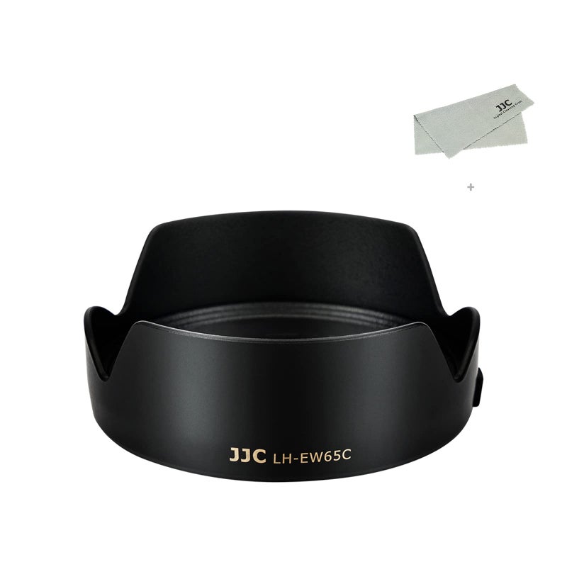 JJC Lens Hood for Canon RF 16mm F28 STM Lens on EOS R5 II R6 II R8 R1 R3 RP R Camera Reversible Lens Shade Replace Canon EW65C Lens Hood Compatible with 43mm Filters and 43mm Lens Cap - Image 2