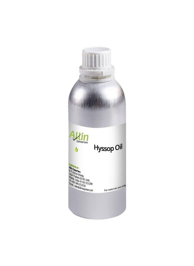 Allin Exporters Hyssop Essential Oil Pure, Natural & Undiluted Therapeutic Grade For Aromatherapy & Skin Care (250 Ml)  - Image 1