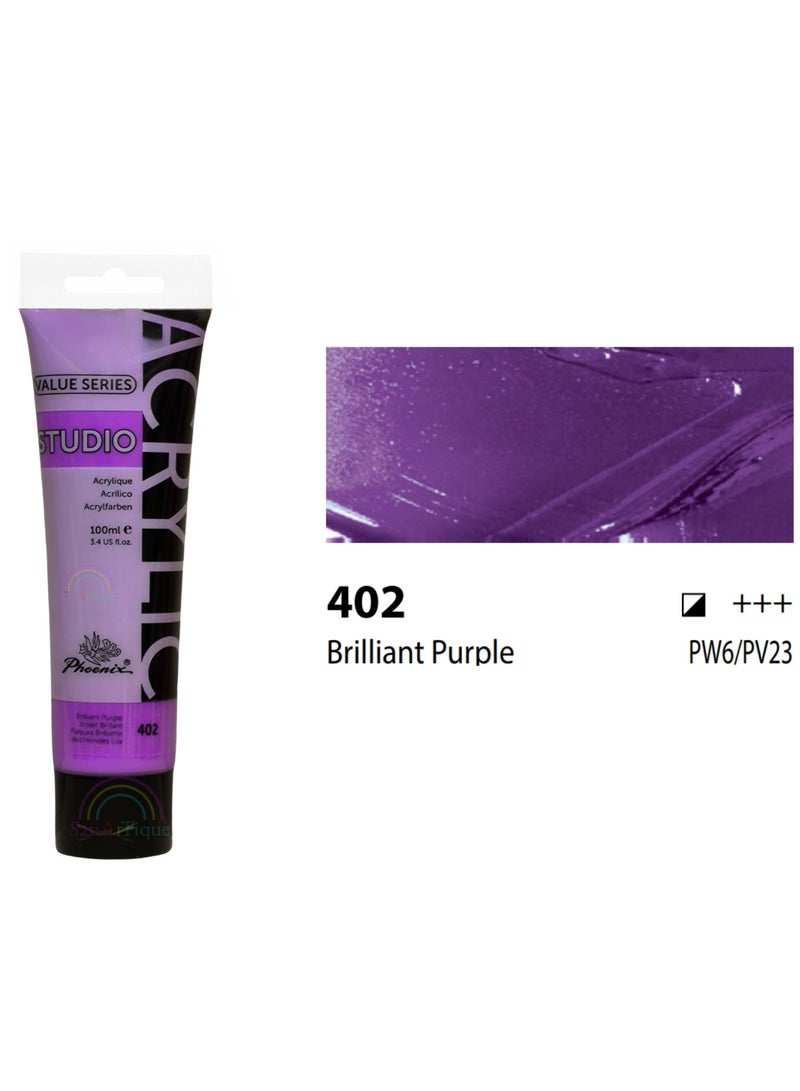 فينيكس لون أكريليك 100 مل (بنفسجي 402)