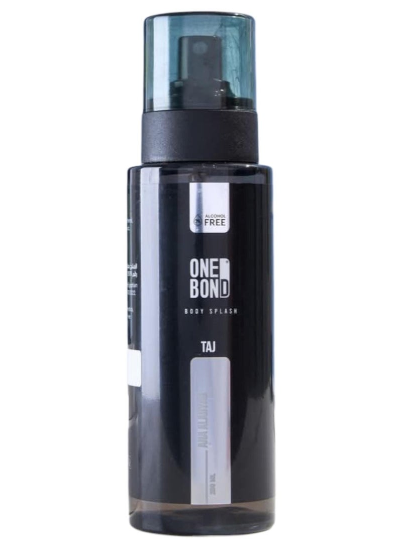 One Bond – TAJ Body Splash for Men – I am white perfume Al-coh-ol-Free – Long-Lasting Freshness - Image 1