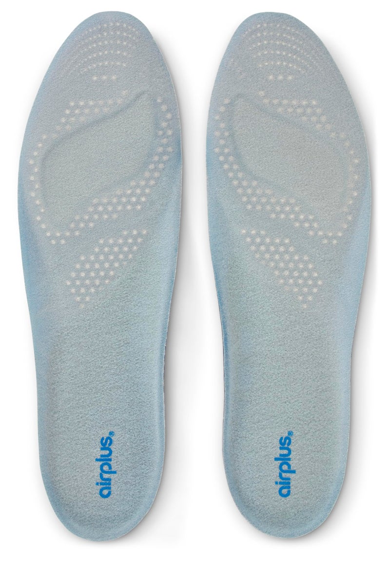 Airplus Extreme Active Gel Lightweight and Breathable Shoe Insoles for Cushion and Support, Men's, Size 7-13 - Image 1