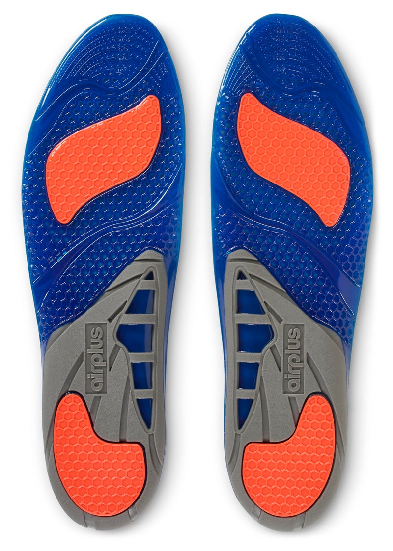 Airplus Extreme Active Gel Lightweight and Breathable Shoe Insoles for Cushion and Support, Men's, Size 7-13 - Image 2