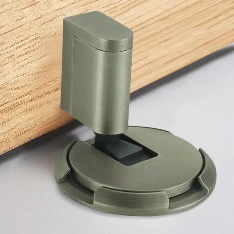 Bluejw Modern Heavy Duty Seamless Safety Door Stopper - Mute, Punch-Free, Invisible Hidden, Windproof Non-Magnetic Floor Mount Door Stops - Essential Tools - Image 1