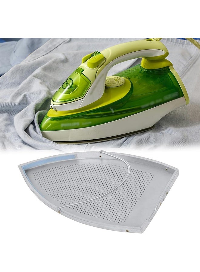 Iron Protector Cover, Non-Stick Aluminum Steam Iron Shoe Cover, Vented Design Clothes Ironing Accessories, Prevents Burns & Protects Fabrics, Easy Installation - Image 4