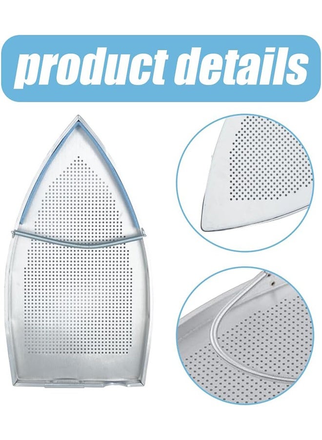Iron Protector Cover, Non-Stick Aluminum Steam Iron Shoe Cover, Vented Design Clothes Ironing Accessories, Prevents Burns & Protects Fabrics, Easy Installation - Image 3
