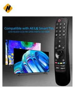 HuHa Universal for LG Magic Remote Control, Replacement for LG LED OLED LCD 4K UHD Smart TV, with Buttons for Netflix, Prime Video, Disney Plus, LG-Channels Button  - Image 2