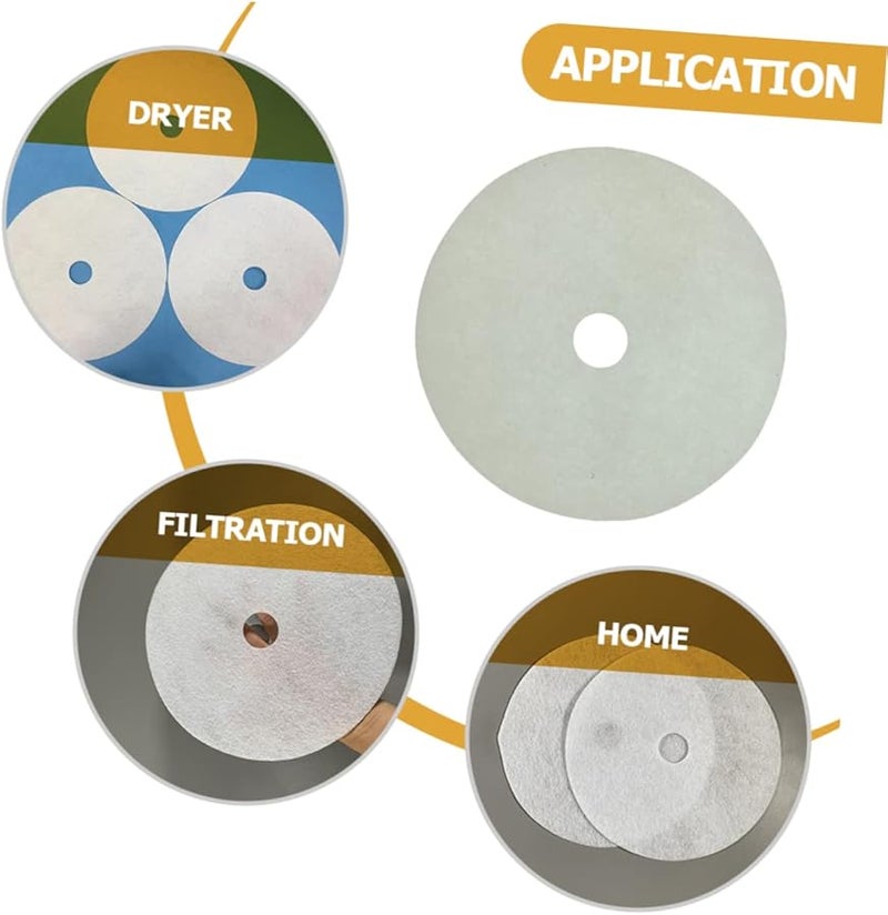 استبدال مرشح الوبر غير المنسوج 2 قطعة متوافق مع نماذج المجفف للتجفيف الفعال - Image 5