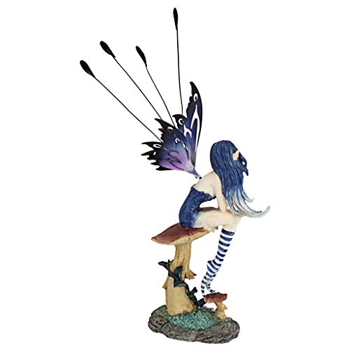 Design Toscano QS232725 Sapphire, The Pepperwand Fairy Statue,full color - Image 3