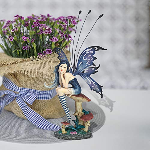 Design Toscano QS232725 Sapphire, The Pepperwand Fairy Statue,full color - Image 5