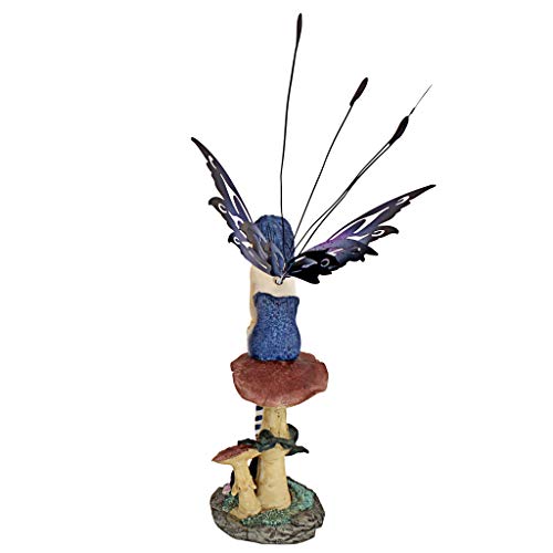 Design Toscano QS232725 Sapphire, The Pepperwand Fairy Statue,full color - Image 4