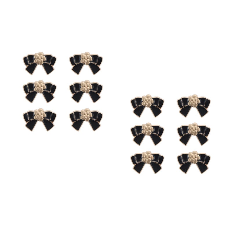 12 pcs Bowknot Clothing Button DIY Sewing Buttons Cuffs Button Shirts Button - Image 1
