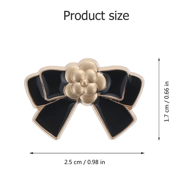 12 pcs Bowknot Clothing Button DIY Sewing Buttons Cuffs Button Shirts Button - Image 2