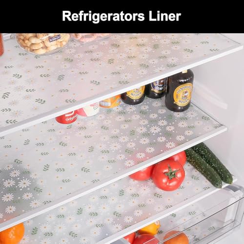SKYTONE Kitchen Shelf Liner Anti Slip Mat EVA Food Grade Multipurpose Washable Sheet for Fridge, Shelf Liner, Table, Kitchen Drawer Mat (Mini Flower, 45 X 300 CM) - Image 3