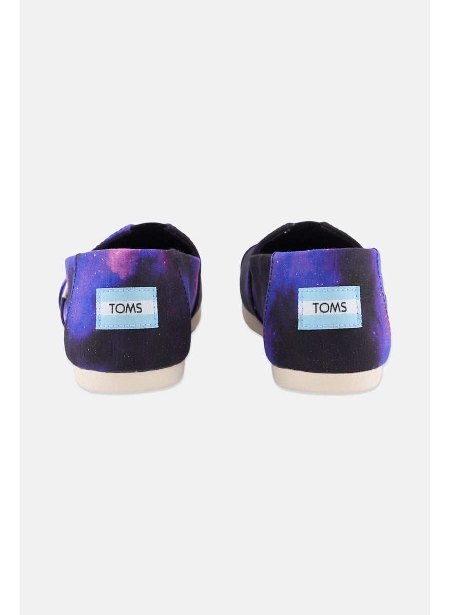 TOMS Women Galaxy Print Slip On casual Shoes, Black  - Image 2