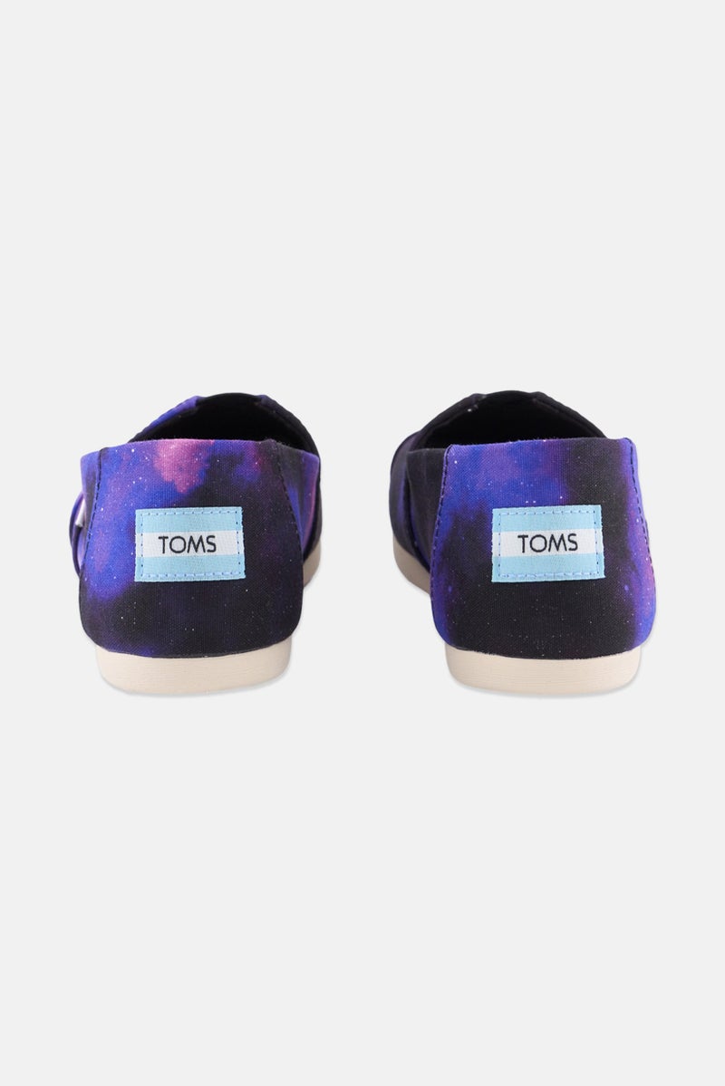 TOMS Women Galaxy Print Slip On casual Shoes, Black - Image 2