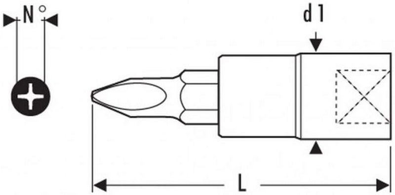 Expert 1/4" Phillips PH3 Screwdriver - Image 2