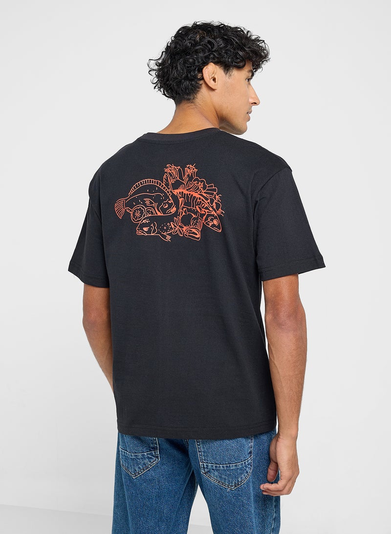 Seventy Five Oversized Short Sleeve T-Shirt - Image 2