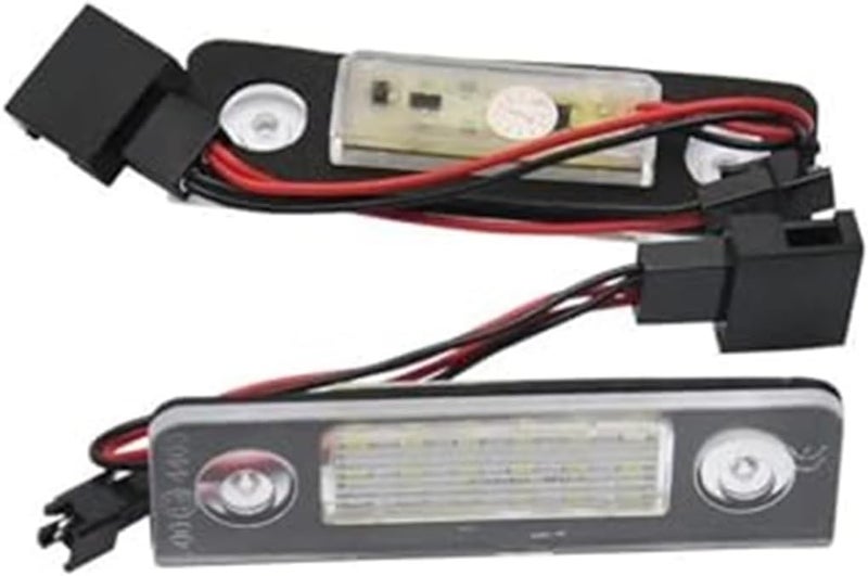 Vuzmode 2Pcs White License Plate Light for Skoda - Image 3