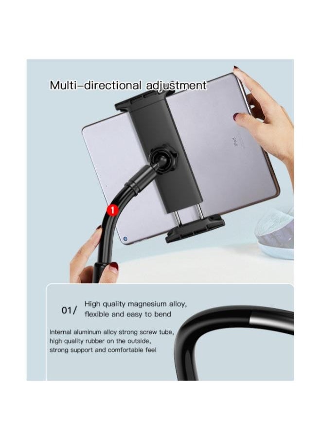 يسيدو حامل سطح مكتب عالمي C89 قابل للتعديل وحامل للهاتف المحمول والكمبيوتر اللوحي لجهاز iPad  - Image 4