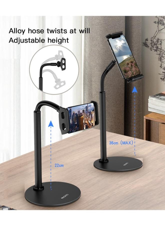 يسيدو حامل سطح مكتب عالمي C89 قابل للتعديل وحامل للهاتف المحمول والكمبيوتر اللوحي لجهاز iPad  - Image 5