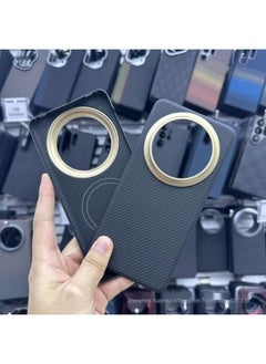 Textured 600D Magnetic Gold Ring for Huawei Mate 70