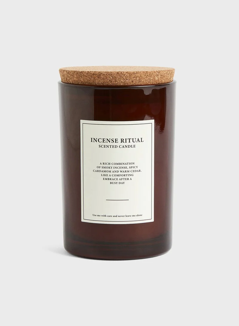 H&M Large Cork-Lid Scented Candle