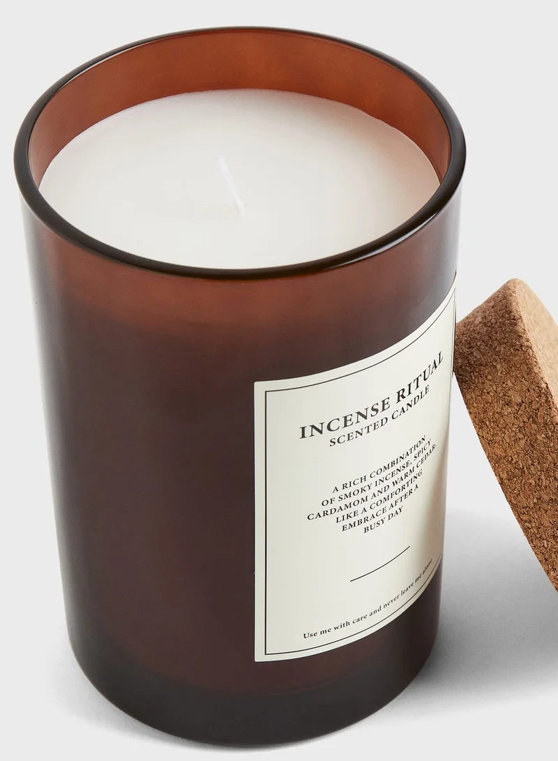 H&M Large Cork-Lid Scented Candle