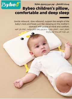 Bybeo Baby Nursing Sleeping Pillows, Toddler Pillows for Sleeping, Kids Spine Protection Pillows, Soft Infant Pillows for Sleeping, Ergonomic Design, Especially for Children Aged 0-3 Years  - Image 2