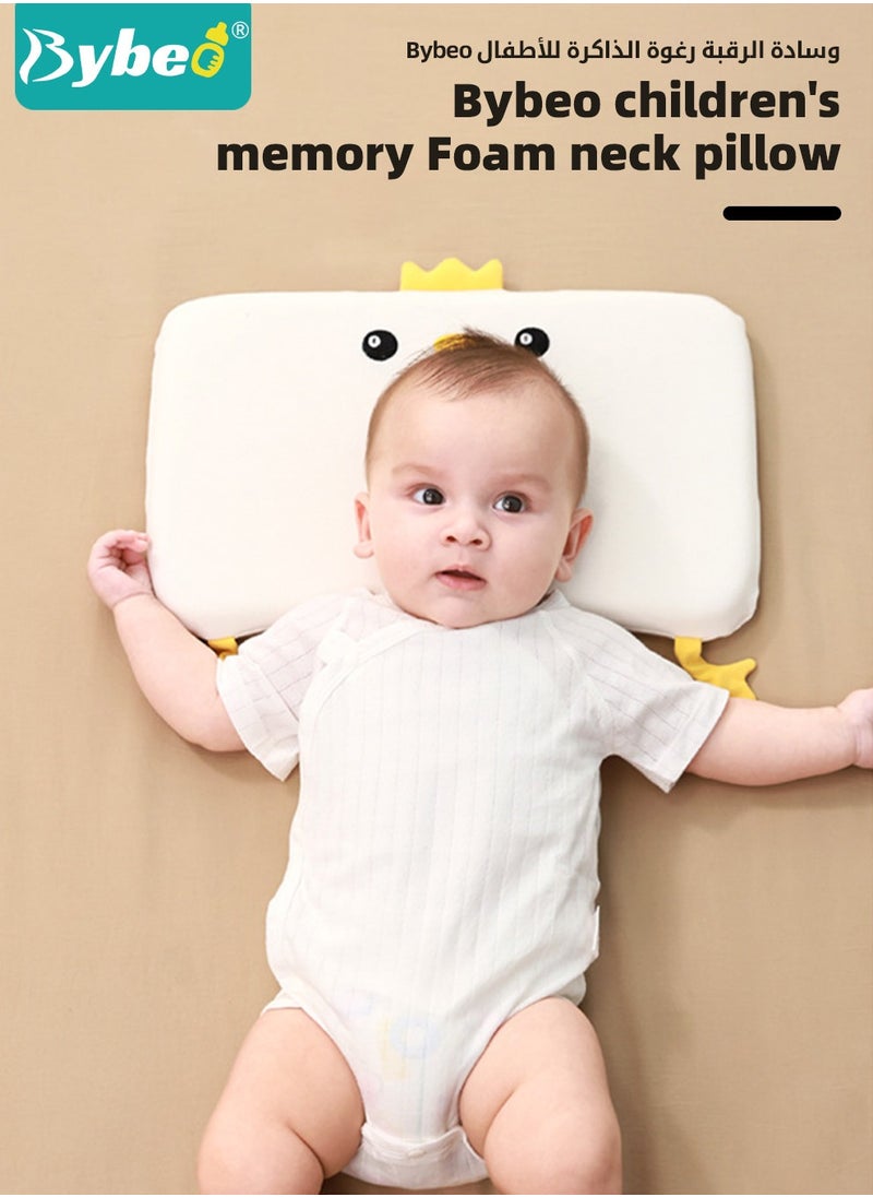 Bybeo Baby Nursing Sleeping Pillows, Toddler Pillows for Sleeping, Kids Spine Protection Pillows, Soft Infant Pillows for Sleeping, Ergonomic Design, Especially for Children Aged 0-3 Years  - Image 3