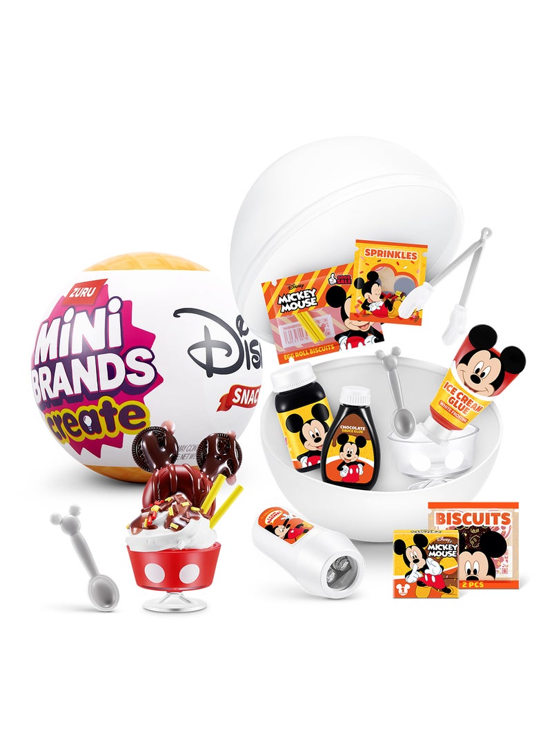 Mini Brands Create Disney Snacks Series 1 Capsule by ZURU - Image 1