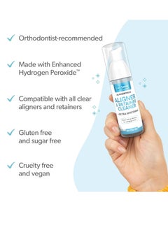 EverSmile EverSmile AlignerFresh Extra Whitening Aligner & Retainer Cleaning Foam. AlignerFresh Cleaning Foam for Invisalign, ClearCorrect, Essix, Hawley Trays/Aligners. Cleans, Kills Bacteria & Whitens Teeth.  - Image 4