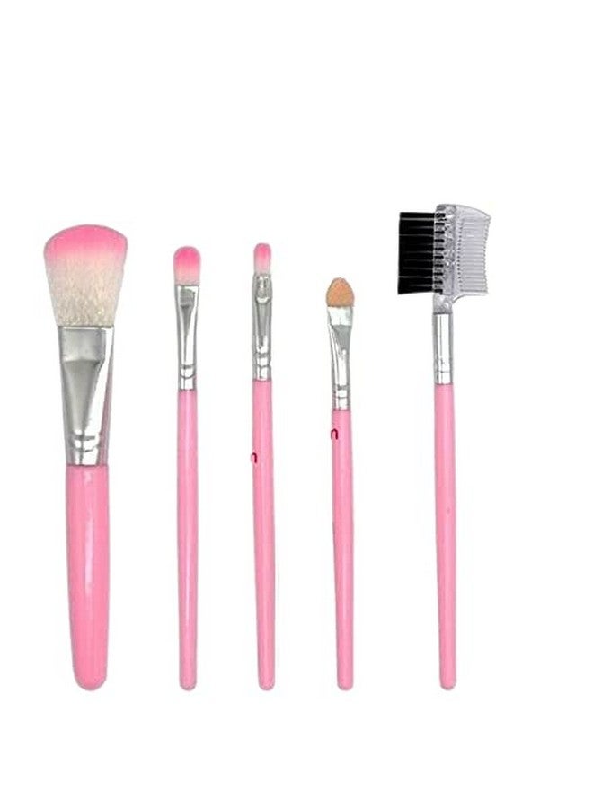 Glowhouse Full Makeup Kit Combo For Girls, 5Pcs Make up Applicator and 2 Pcs Blender Sponge - Image 1