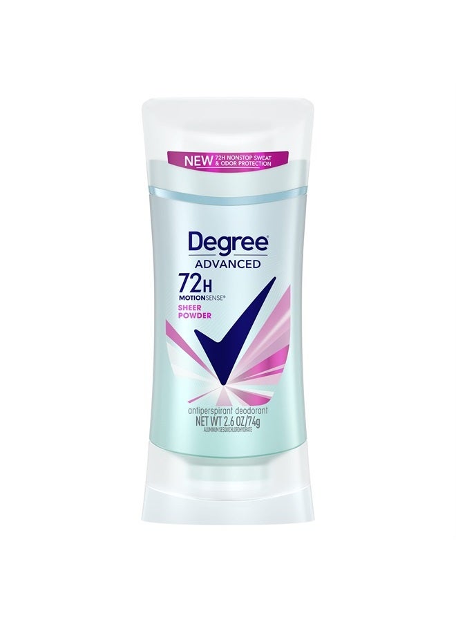 Degree MotionSense Antiperspirant Deodorant Sheer Powder 2.6 oz - Image 4