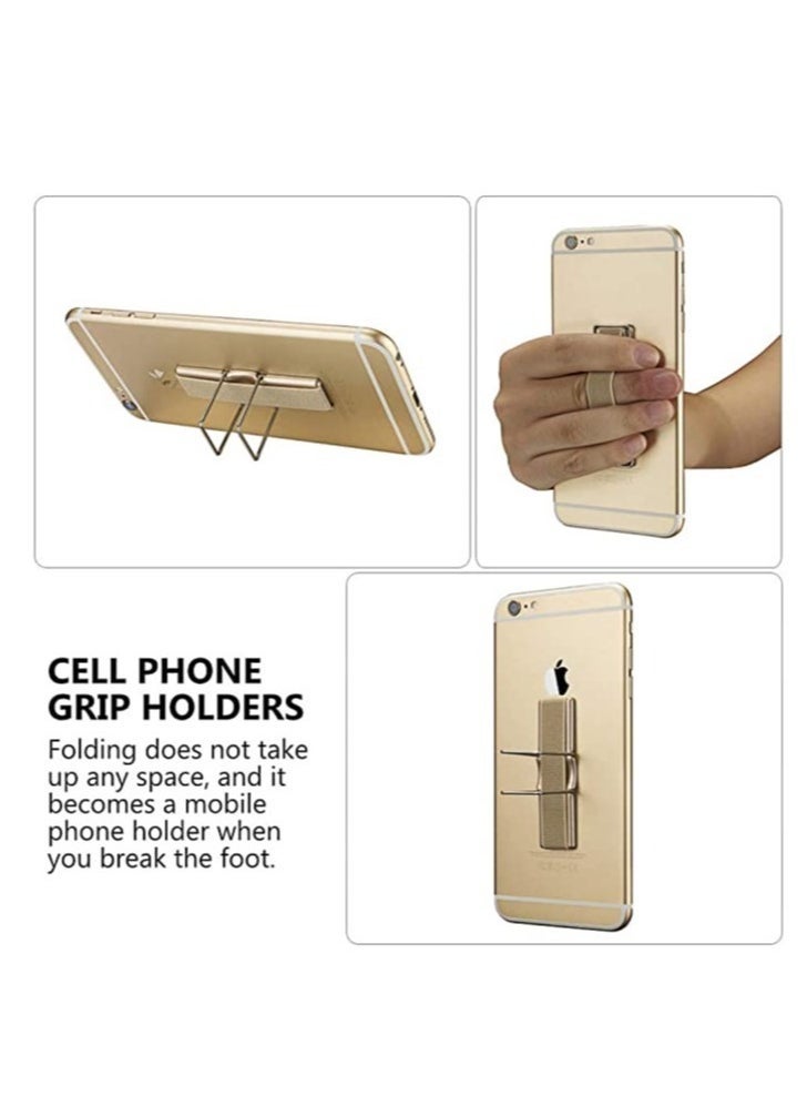 Raxoom 4pcs Elastic Finger Mount for Phone Mobile Phone Grip Holder for Smartphones Tablets (Random Color) - Image 2