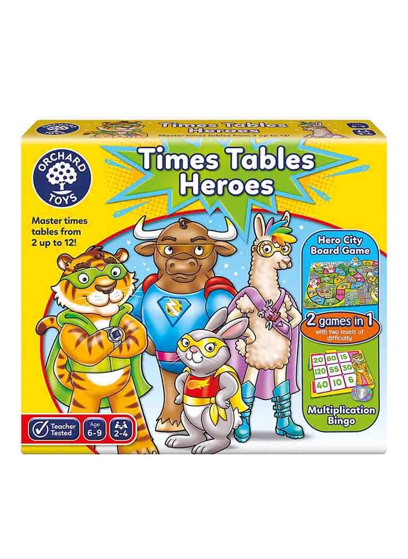 ORCHARD TOYS Orchard Toys - Times Tables Heroes  - Image 1