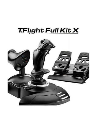 T.Flight Full Kit X: Complete Kit for Flight Simulation, Joystick and Detachable Throttle, Rudder Pedals with Slide Rails, Compatible with Xbox Series X|S, Xbox One and PC - pzsku/Z1541323DE80088974E19Z/45/_/1735128691/6be58f6e-4fae-4e1a-ba91-49d837c175e7