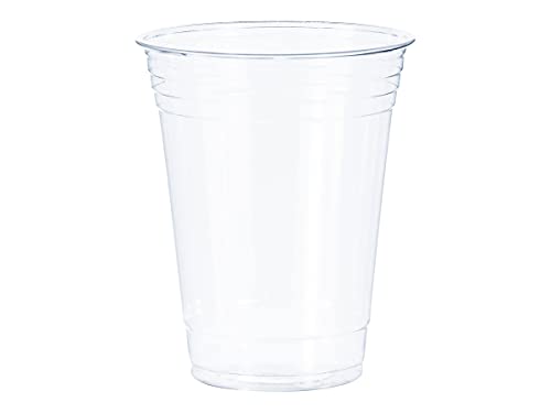 SOLO Cup Company Plastic Party Cold Cups 16 oz Clear 50 pack