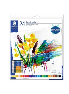 STAEDTLER 24-Piece Design Journey Acrylic Paint Tubes 12ml Content  - Image 1
