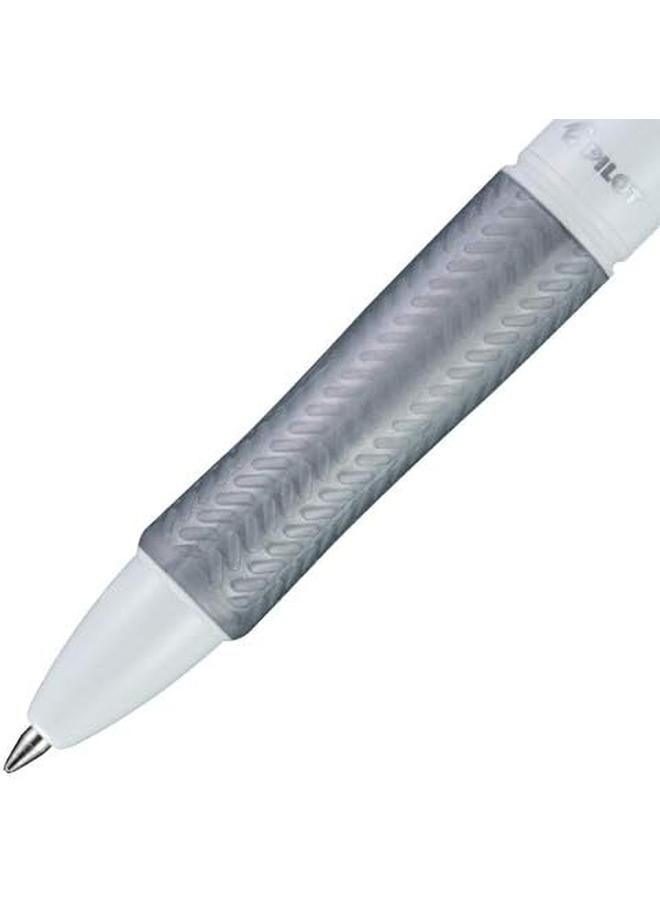 بايلوت أقلام حبر كروية متطورة قابلة لإعادة الملء وقابلة للسحب من Acroball Purewhite مع لمسات متنوعة من الحبر الأسود ذو النقاط الدقيقة 14 عبوة 14691 - Image 2