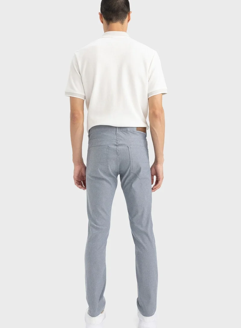 DeFacto Mid Wash Slim Fit Chinos