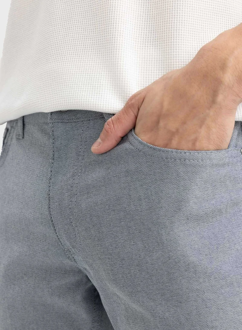 DeFacto Mid Wash Slim Fit Chinos