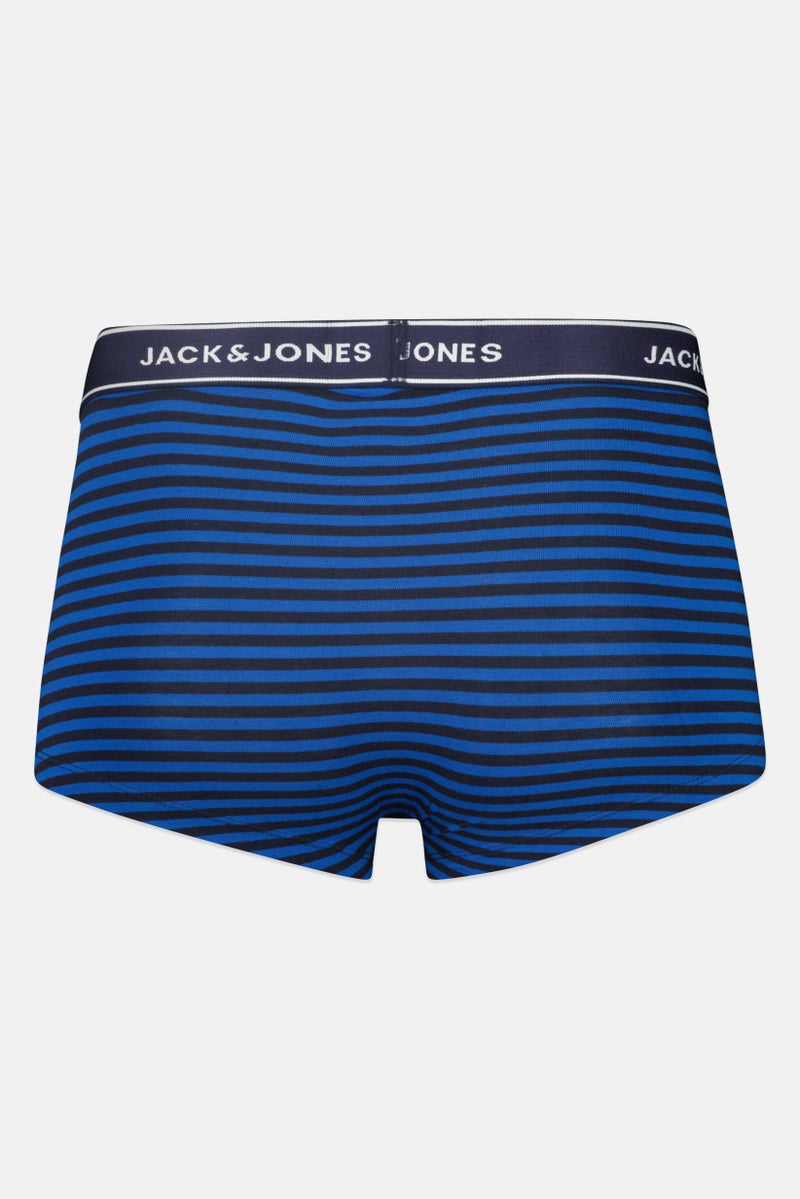 Jack Jones Men 2 Piece Brand Logo Boxer Trunks, Multicolor - Image 3