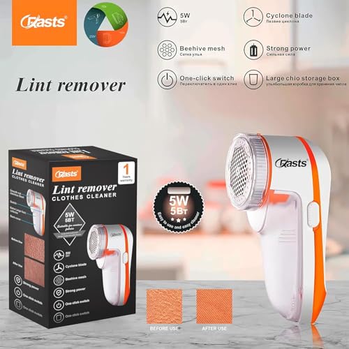 Crasts Lint Remover - Fabric Shaver, Tint and Dust Remover for Clothes, Electric Lint Shaver for Woolen Garments (Multicolor) - Image 2
